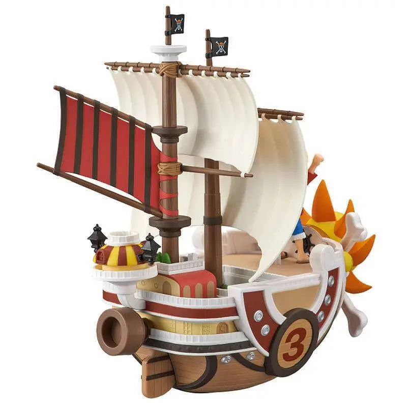 Miniature 'Going Merry' One Piece Ship Assembled Model – The Voyager's Treasure