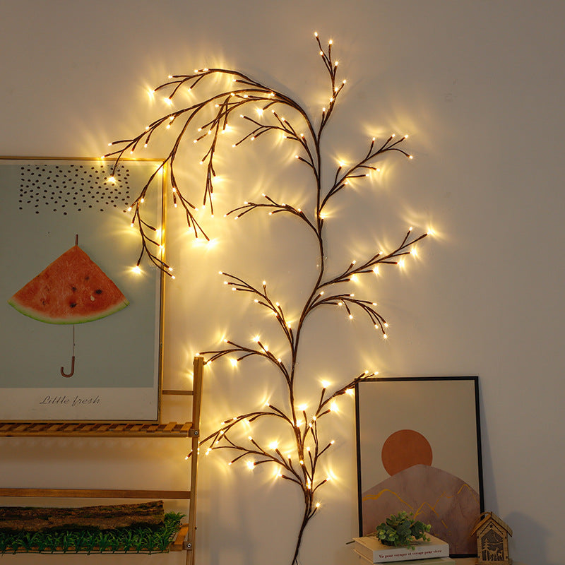Enchanted LED Rattan Branch Lights - Perfect for Room Ambiance and Special Occasions