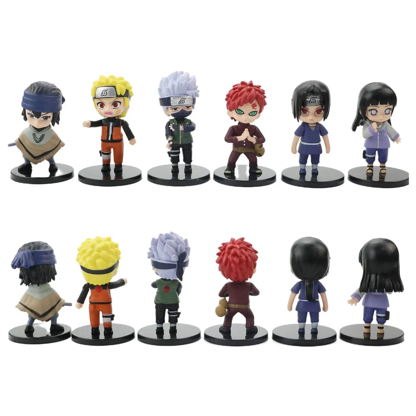 Exclusive 12-Piece Mini Naruto Figure Set – Q Version Collectibles