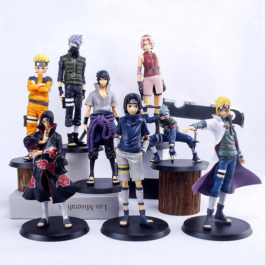 Shinobi Legends Unite: Naruto Shippuden Ultimate Ninja Figure Set – Uchiha Itachi, Sasuke, Pain, Kakashi