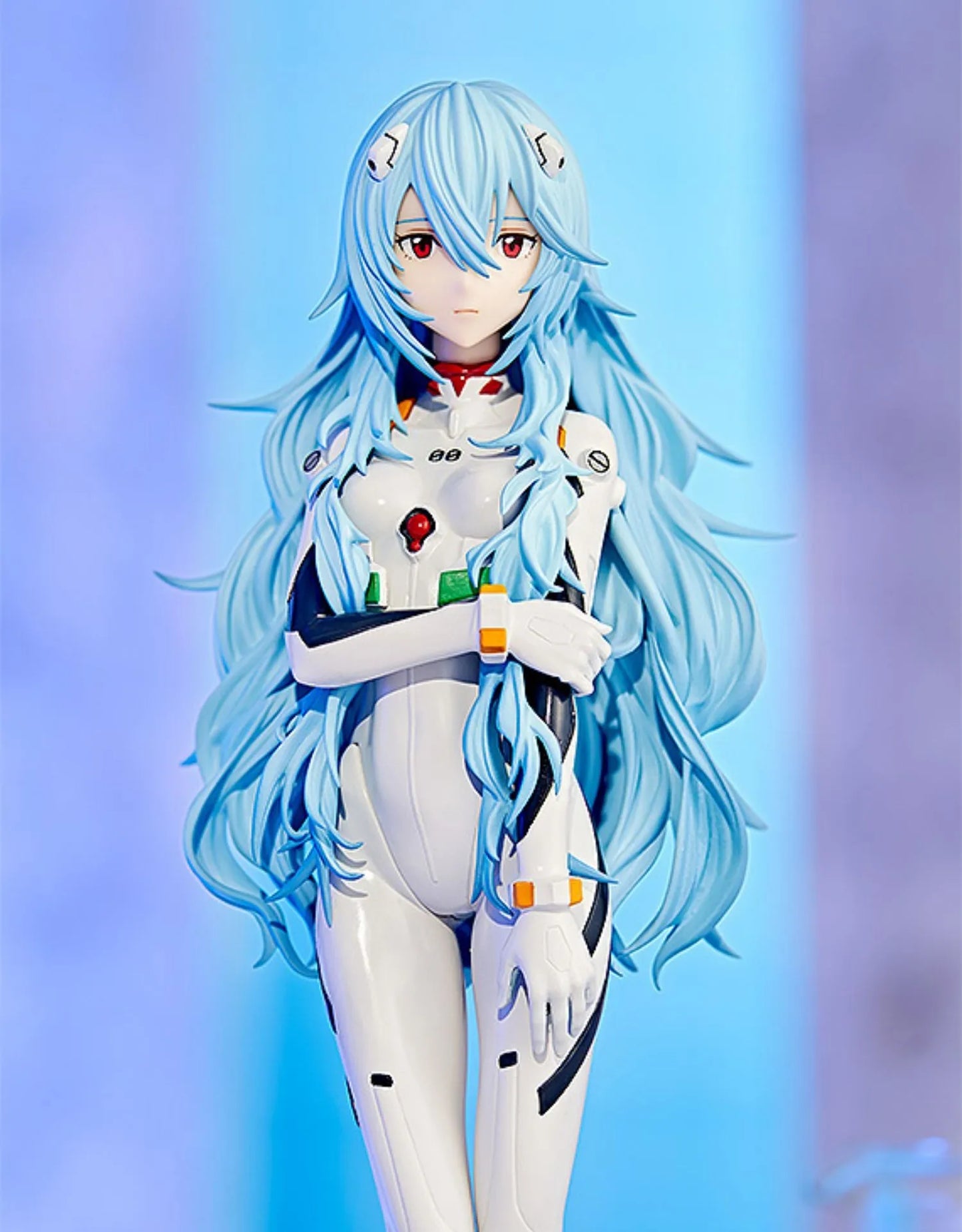 Neon Genesis Evangelion: Ayanami Rei Collector's Edition PVC Figure – The Blue-Haired Enigma