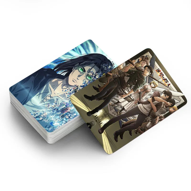 Attack On Titan Anime Lomo Card Collection - 30pc Set with Decorative Postcard Box