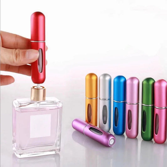 Travel Elegance – Portable 5ml Mini Perfume Refill Bottle: The Essential Scent Companion